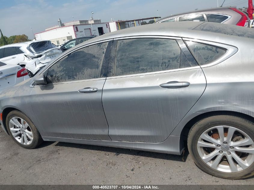 2015 Chrysler 200 Limited VIN: 1C3CCCAB8FN627146 Lot: 40523707