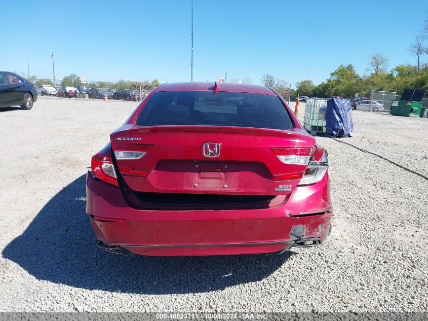 1HGCV2F92JA053571 2018 Honda Accord Touring 2.0T