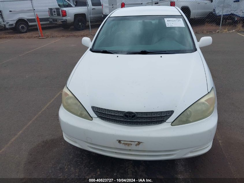 2003 Toyota Camry Le/Se/Xle VIN: JTDBE32K430161174 Lot: 40523727