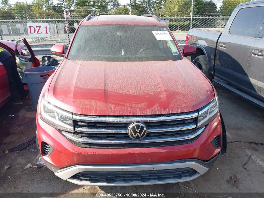 1V2JR2CA6MC507966 2021 Volkswagen Atlas 3.6L V6 Se W/Technology