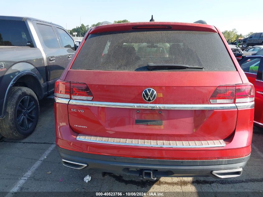 2021 Volkswagen Atlas 3.6L V6 Se W/Technology VIN: 1V2JR2CA6MC507966 Lot: 40523756