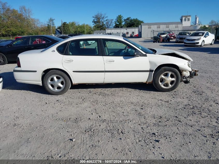 2G1WF52E659220280 2005 Chevrolet Impala