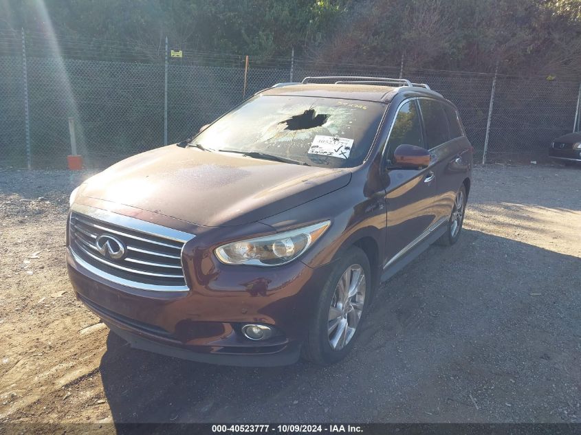 2014 Infiniti Qx60 VIN: 5N1AL0MM4EC552725 Lot: 40523777