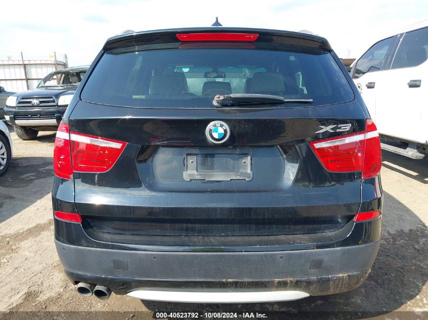 2012 BMW X3 xDrive35I VIN: 5UXWX7C59CL975913 Lot: 40523792