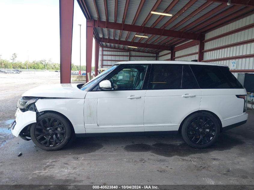 2020 Land Rover Range Rover VIN: SALGR2SU6LA599252 Lot: 40523840