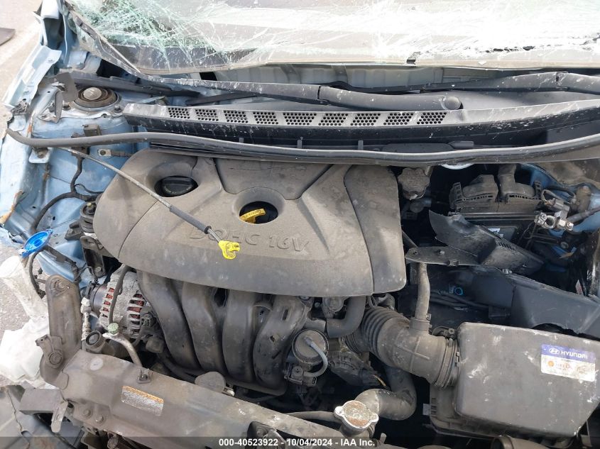 KMHDH4AE9CU204221 2012 Hyundai Elantra Limited (Ulsan Plant)
