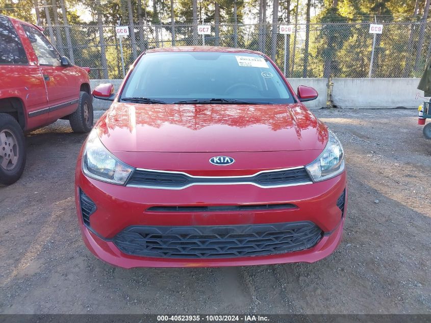 2021 Kia Rio S VIN: 3KPA24AD9ME392464 Lot: 40523935