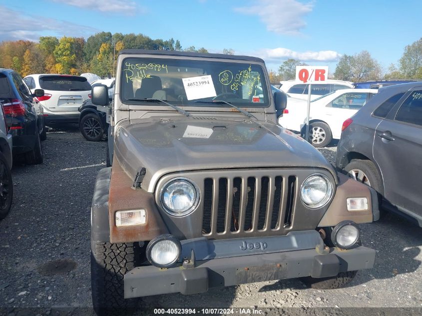 2003 Jeep Wrangler Sport VIN: 1J4FA49S23P302754 Lot: 40523994