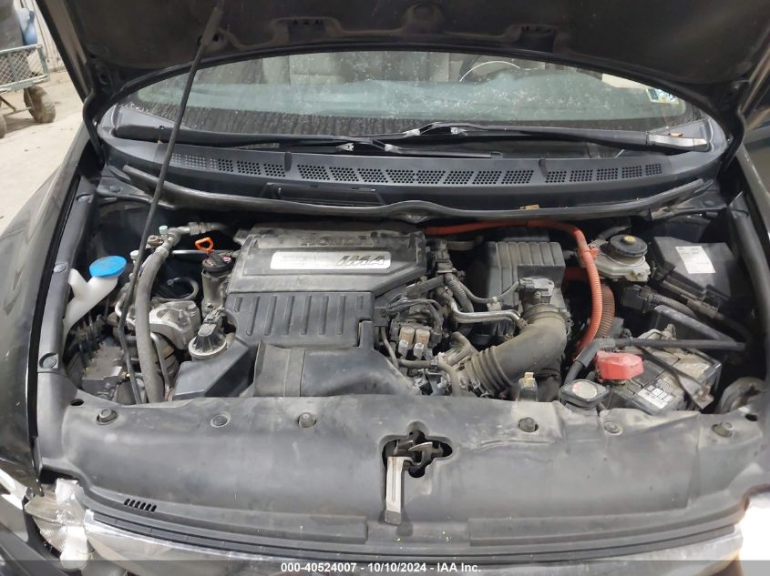 JHMFA3F24AS000198 2010 Honda Civic Hybrid