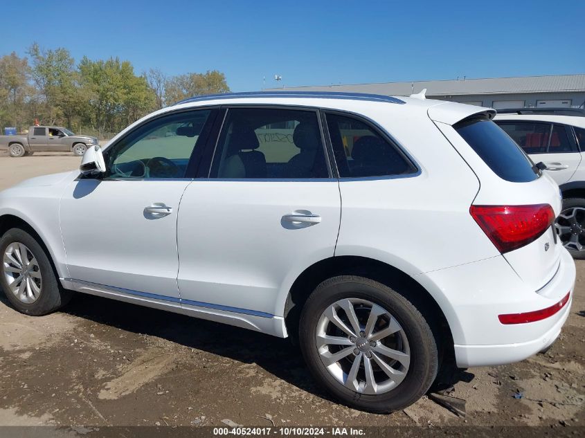 2016 Audi Q5 2.0T Premium VIN: WA1L2AFP4GA054272 Lot: 40524017