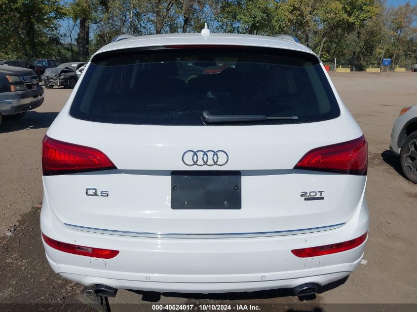 2016 Audi Q5 2.0T Premium VIN: WA1L2AFP4GA054272 Lot: 40524017