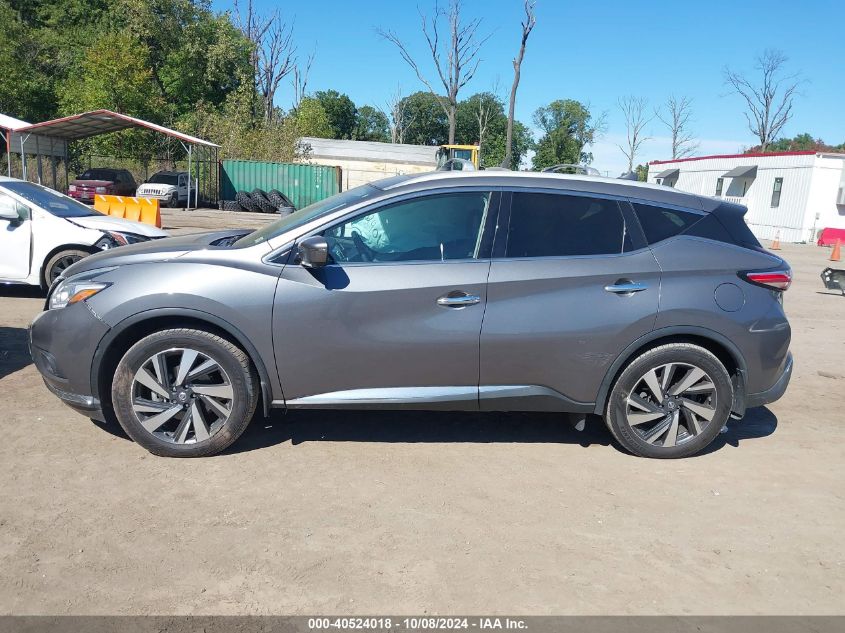 5N1AZ2MG7JN105986 2018 Nissan Murano S/Sl/Sv/Platinum