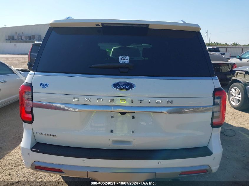 2022 Ford Expedition Platinum VIN: 1FMJU1MT3NEA03418 Lot: 40524021