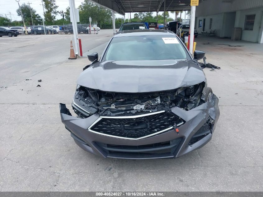 2021 Acura Tlx Advance Package VIN: 19UUB5F62MA001723 Lot: 40524027