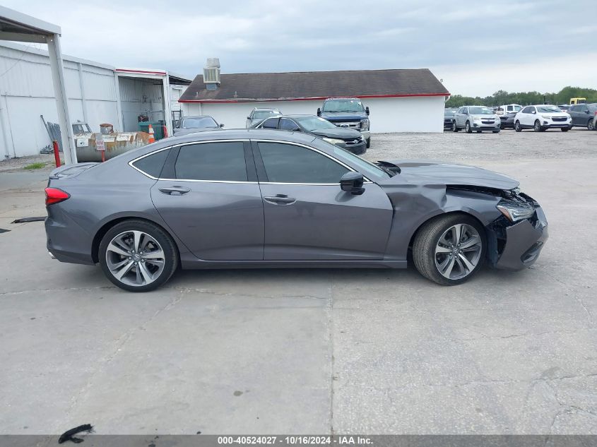 2021 Acura Tlx Advance Package VIN: 19UUB5F62MA001723 Lot: 40524027