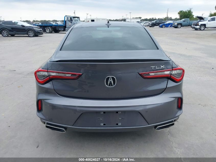 2021 Acura Tlx Advance Package VIN: 19UUB5F62MA001723 Lot: 40524027