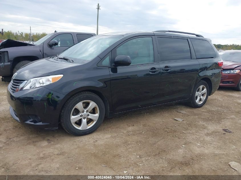 VIN 5TDKK3DC0FS581210 2015 Toyota Sienna, Le 8 Pass... no.2