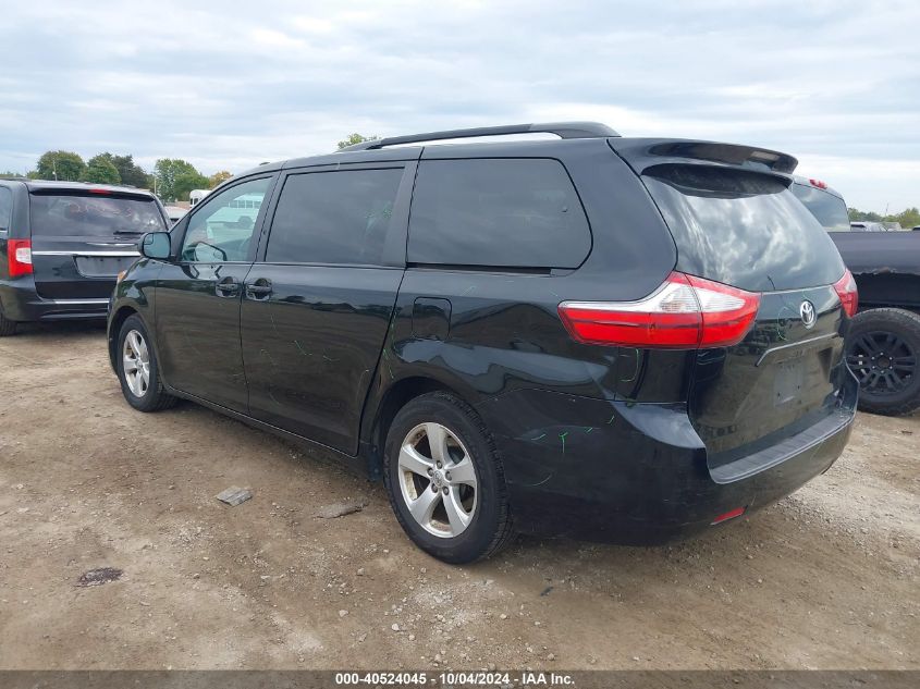 VIN 5TDKK3DC0FS581210 2015 Toyota Sienna, Le 8 Pass... no.3