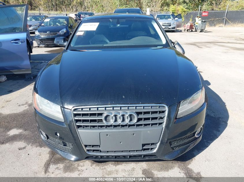 2010 Audi A5 2.0T Premium VIN: WAULFAFR9AA039606 Lot: 40524056