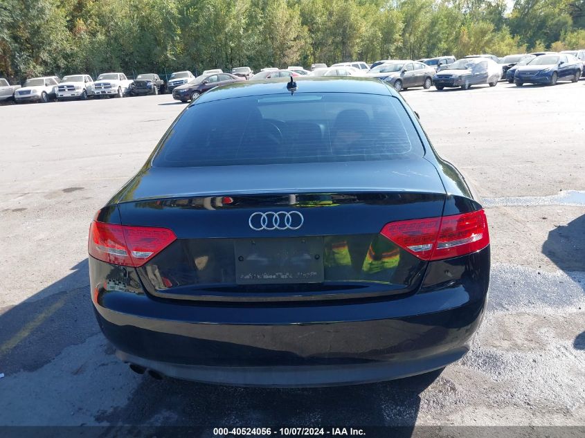 2010 Audi A5 2.0T Premium VIN: WAULFAFR9AA039606 Lot: 40524056