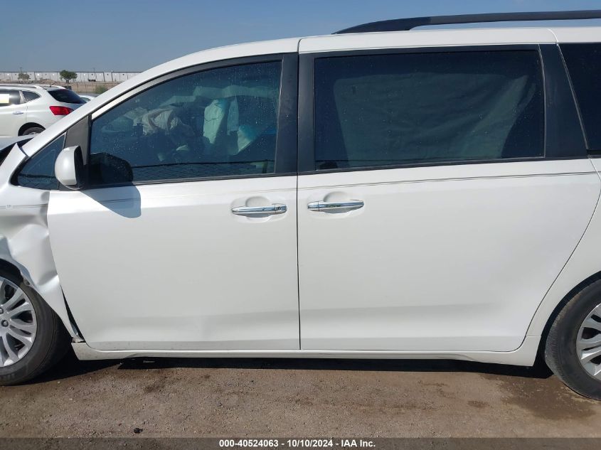 5TDYK3DC1GS709157 2016 Toyota Sienna Xle 8 Passenger