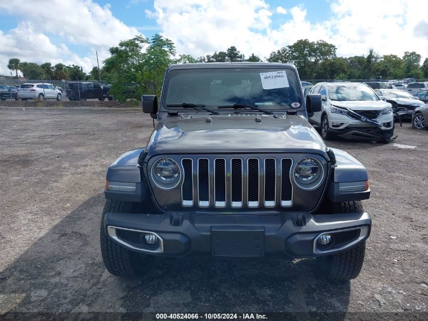 2018 Jeep Wrangler Unlimited Sahara 4X4 VIN: 1C4HJXEG7JW170238 Lot: 40524066