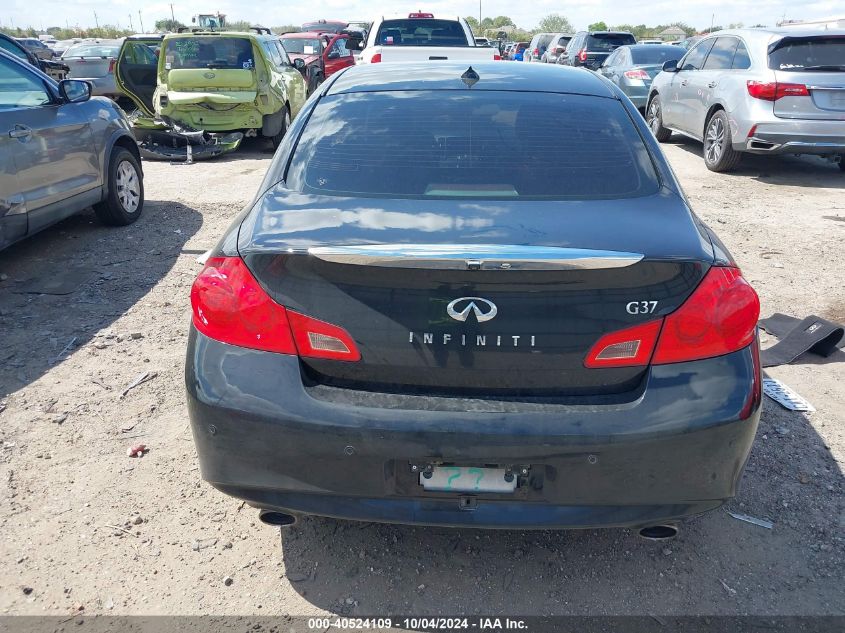 2010 Infiniti G37 Journey VIN: JN1CV6AP2AM200095 Lot: 40524109