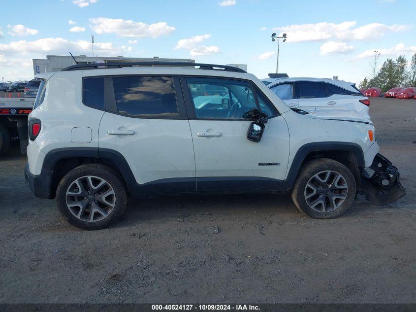 2016 Jeep Renegade Latitude VIN: ZACCJBBT3GPC99680 Lot: 40524127