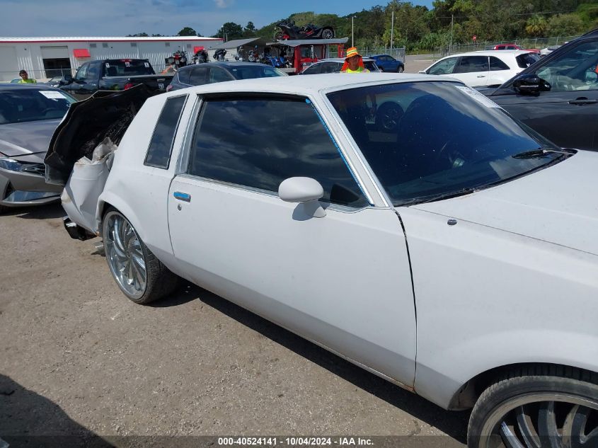 1G4GM47YXGP419072 1986 Buick Regal Limited