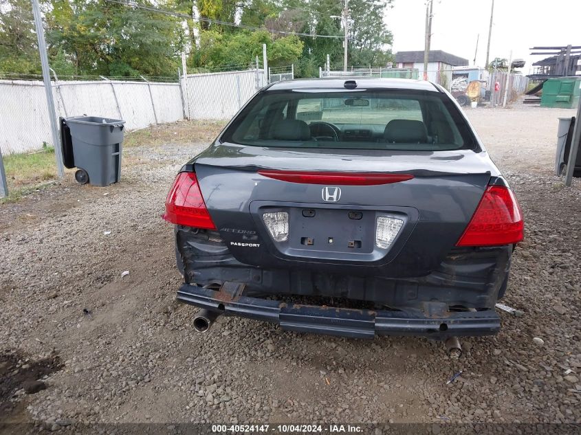 1HGCM665X7A074295 2007 Honda Accord 3.0 Ex