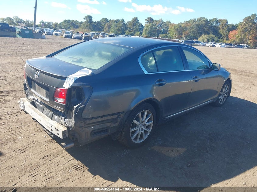2006 LEXUS GS 300 VIN: JTHCH96S660008890