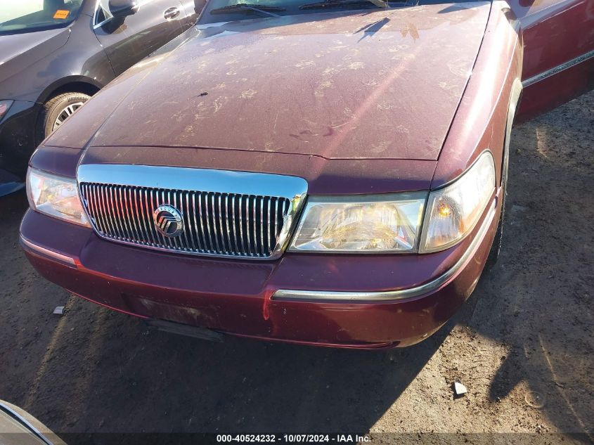 2004 Mercury Grand Marquis Gs VIN: 2MEFM74W64X627636 Lot: 40524232