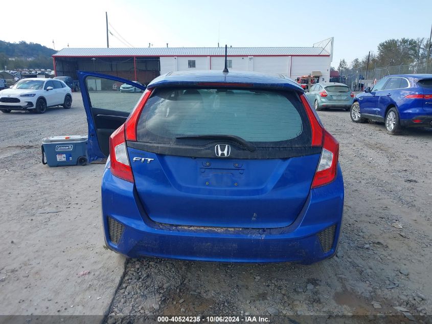 2015 Honda Fit Lx VIN: 3HGGK5H52FM728190 Lot: 40524235