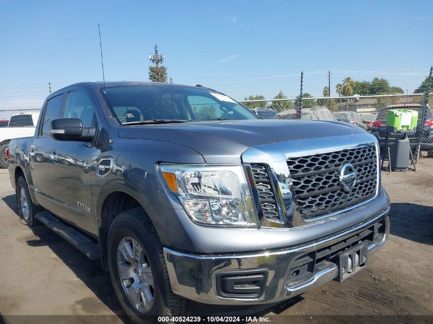 2017 Nissan Titan Sv VIN: 1N6AA1EK1HN511407 Lot: 40524239