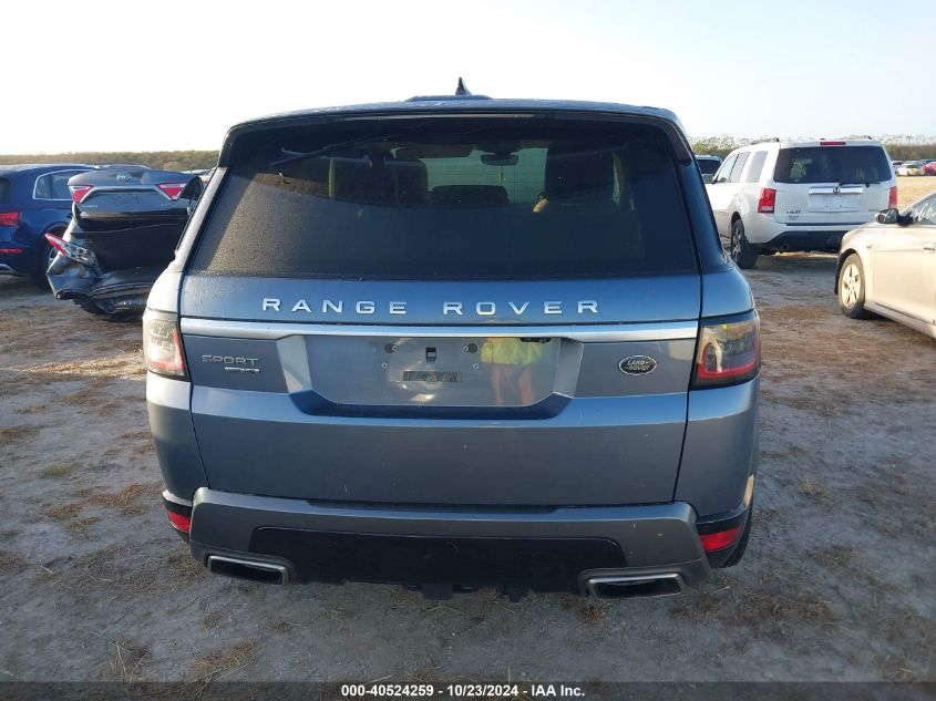 2019 Land Rover Range Rover Sport Hse Td6 VIN: SALWR2RK1KA857515 Lot: 40524259