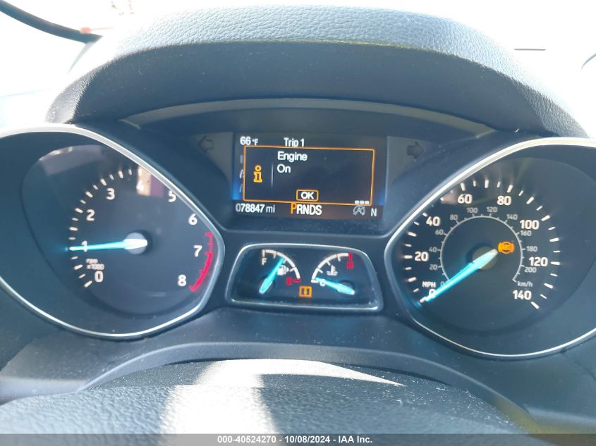 2017 FORD ESCAPE SE - 1FMCU9G99HUB22544