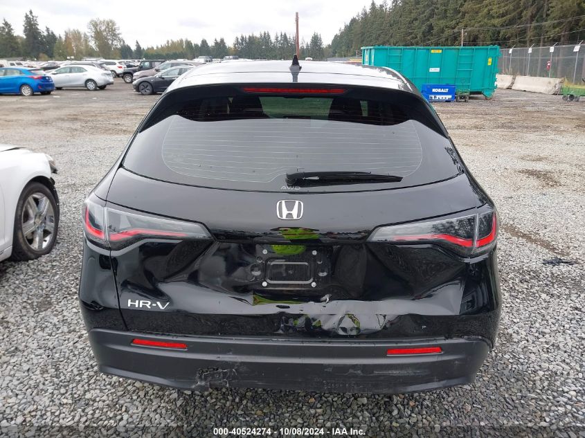 2024 Honda Hr-V Awd Lx VIN: 3CZRZ2H32RM724705 Lot: 40524274