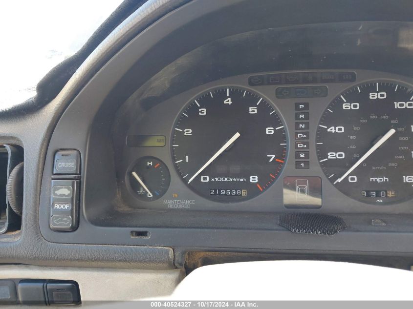 1993 Acura Legend Ls VIN: JH4KA8273PC000869 Lot: 40524327