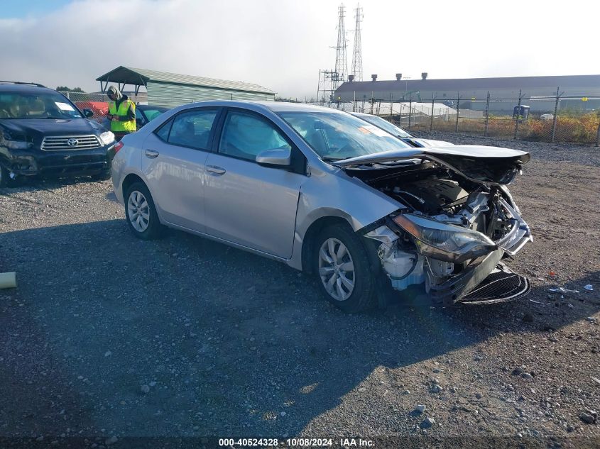 2016 TOYOTA COROLLA LE - 2T1BURHEXGC600459