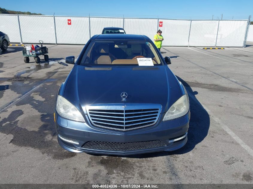 2010 Mercedes-Benz S 550 4Matic VIN: WDDNG8GB7AA361203 Lot: 40524336