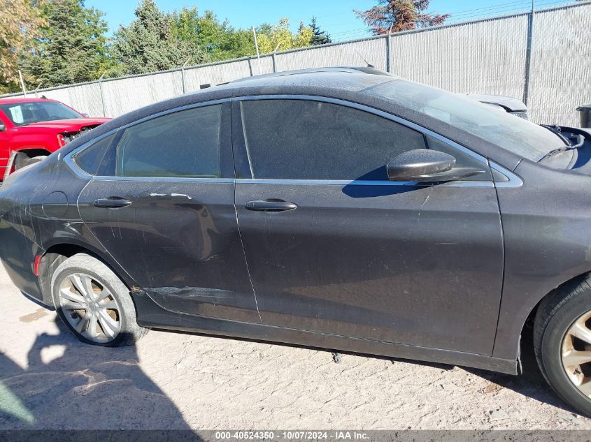 2015 Chrysler 200 Limited VIN: 1C3CCCAB7FN696653 Lot: 40524350