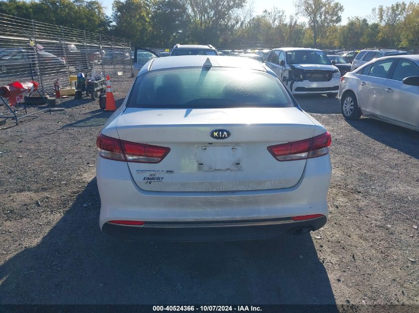 2017 Kia Optima Lx VIN: KNAGT4L32H5173775 Lot: 40524366