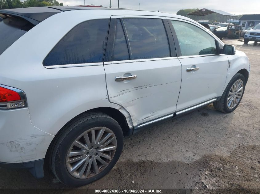 2013 Lincoln Mkx VIN: 2LMDJ8JK0DBL16256 Lot: 40524385