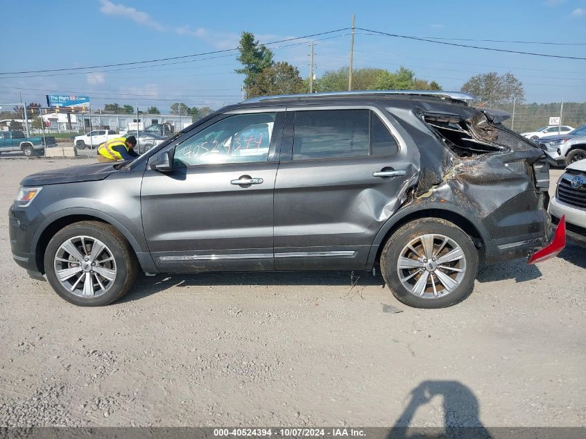 2018 Ford Explorer Limited VIN: 1FM5K8F81JGA70882 Lot: 40524394