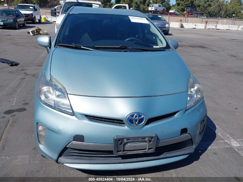 2014 Toyota Prius Plug-In VIN: JTDKN3DP2E3059754 Lot: 40524404