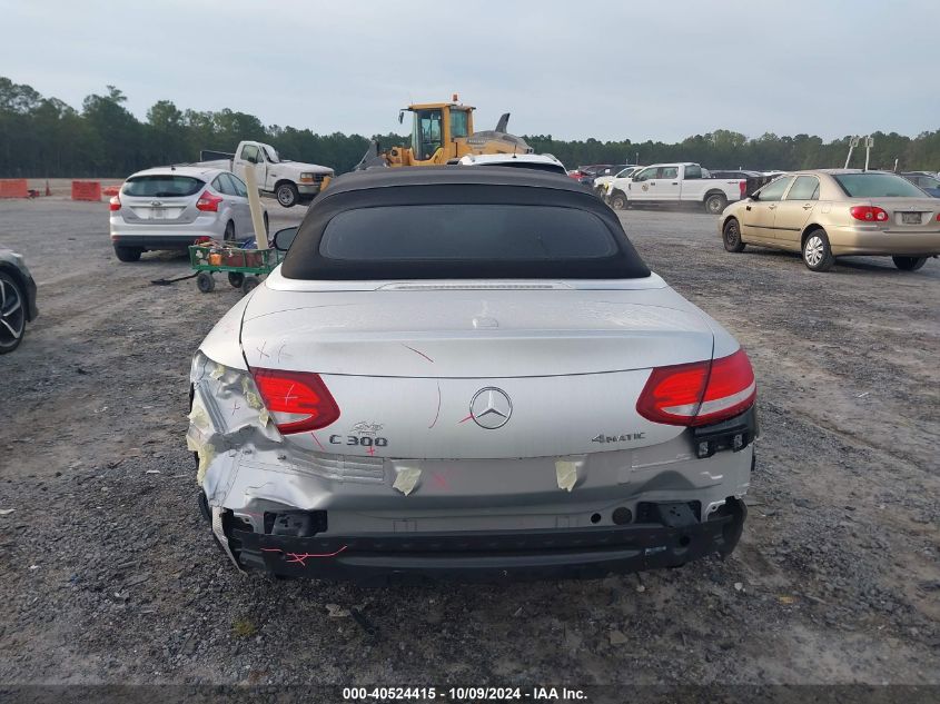 2017 Mercedes-Benz C 300 4Matic VIN: WDDWK4KB7HF566214 Lot: 40524415