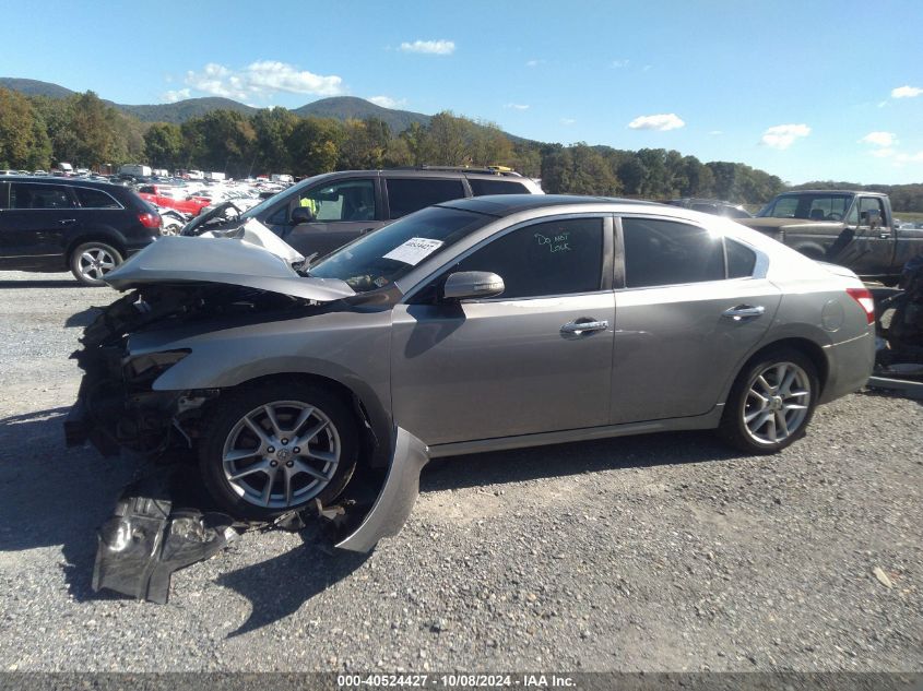 2009 Nissan Maxima S/Sv VIN: 1N4AA51E89C803780 Lot: 40524427