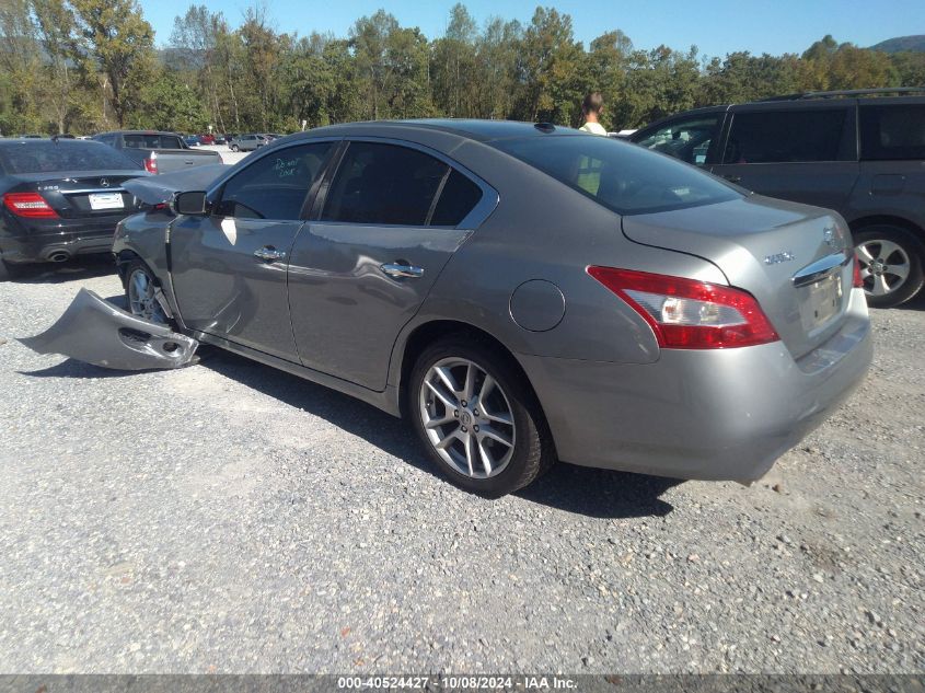 2009 Nissan Maxima S/Sv VIN: 1N4AA51E89C803780 Lot: 40524427