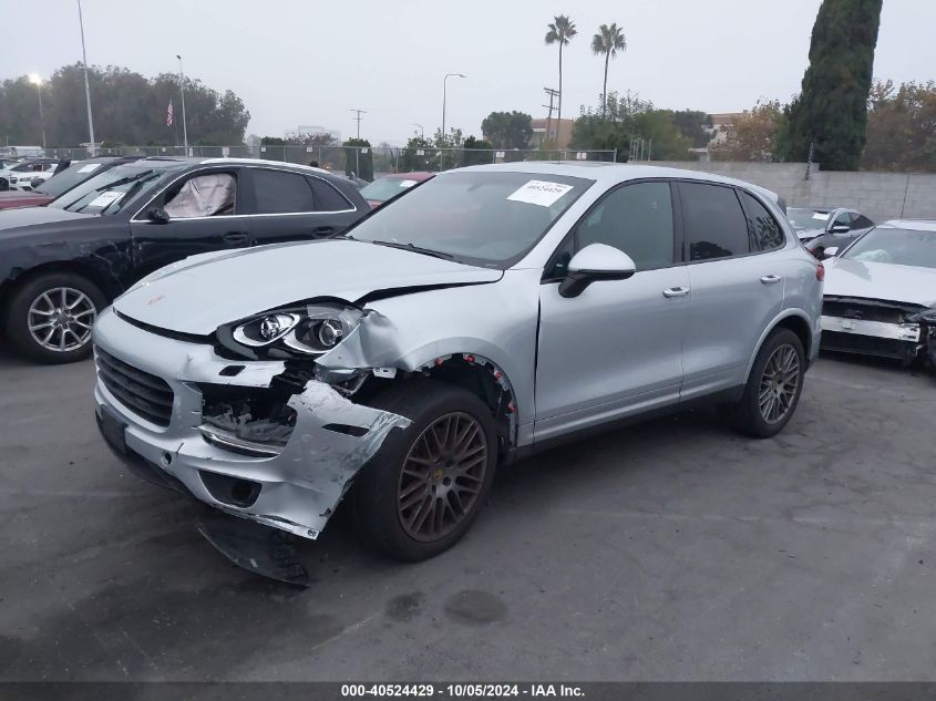 VIN WP1AA2A2XJKA06776 2018 Porsche Cayenne, Platinu... no.2