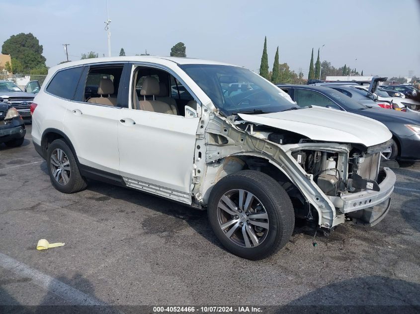 2018 Honda Pilot Ex-L VIN: 5FNYF5H58JB029697 Lot: 40524466